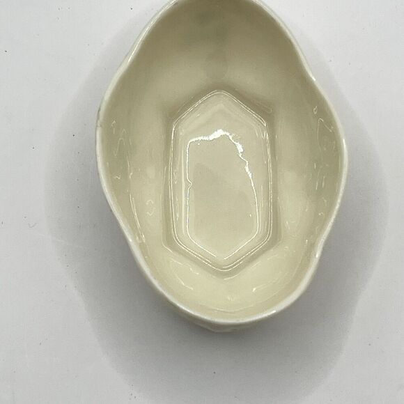 Vintage Belleek Ireland Shamrock Open Salt Cellar 7th Mark 1980-1993 - Picture 4 of 7